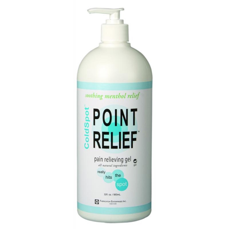 Point Relief Coldspot Pain Relief Gel Pump, 32 Oz Bottle