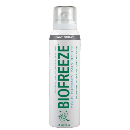 Biofreeze Cold Therapy Pain Relief, 360 Spray, 4oz, EACH