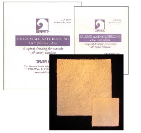 Calcium Alginate 4″x4″ Dressing,CASE OF 50