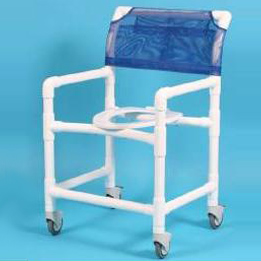shower chair with arms and backrest
