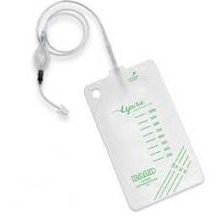 Aspira Drainage Catheter Drain Bag 1 Liter, EACH