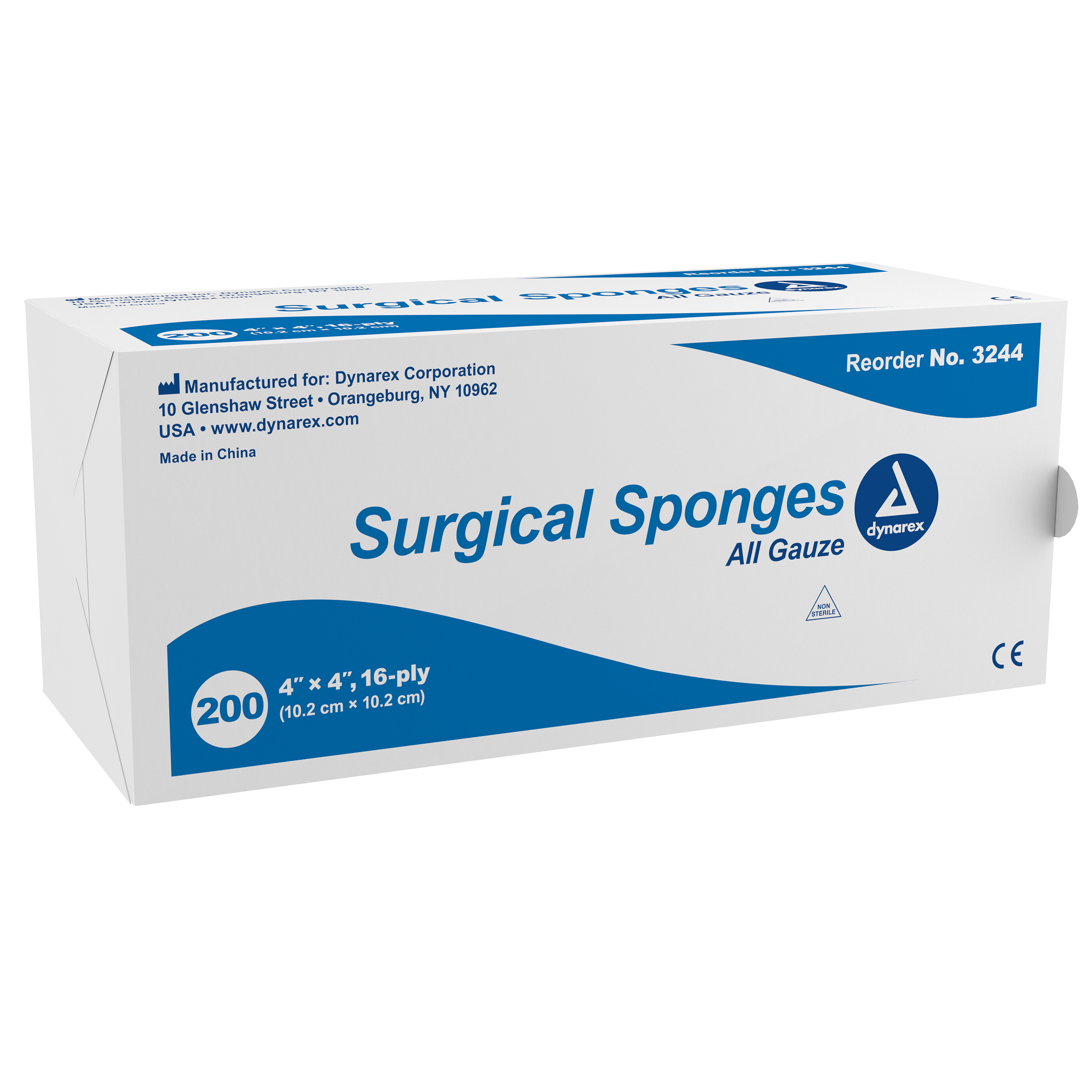Surgical Gauze Sponge 4 X 4in 16 Ply