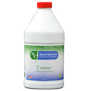 Disposable Rx 64 Oz Bottle Drug Destroyer, CASE OF 4