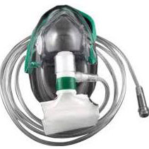 AirLife Rebreather Mask For Adults, CASE OF 50