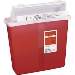 Multi-Purpose SharpStar In-Room 5 Quart Container, CASE OF 20