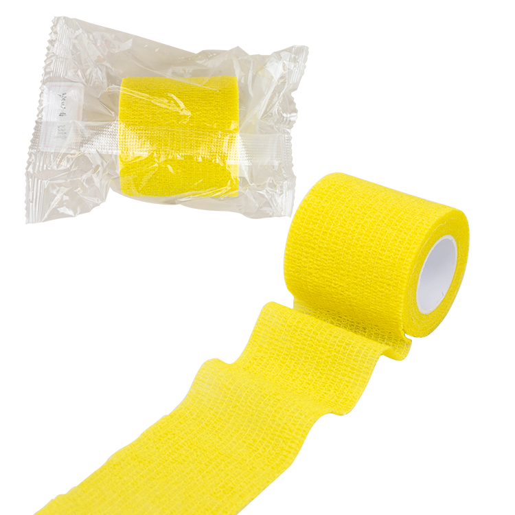 Sensi-Wrap 1″ X 5 Yds – Yellow Latex Free