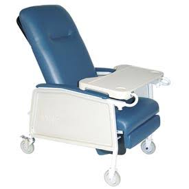 Multi-Position Recliner Gerichair, Blue Ridge Vinyl