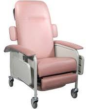Multi-Position Recliner Gerichair, Rosewood Vinyl