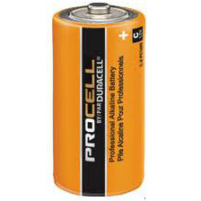 Duracell ProCell Alkaline C 1.5 Volt,  CASE OF 72