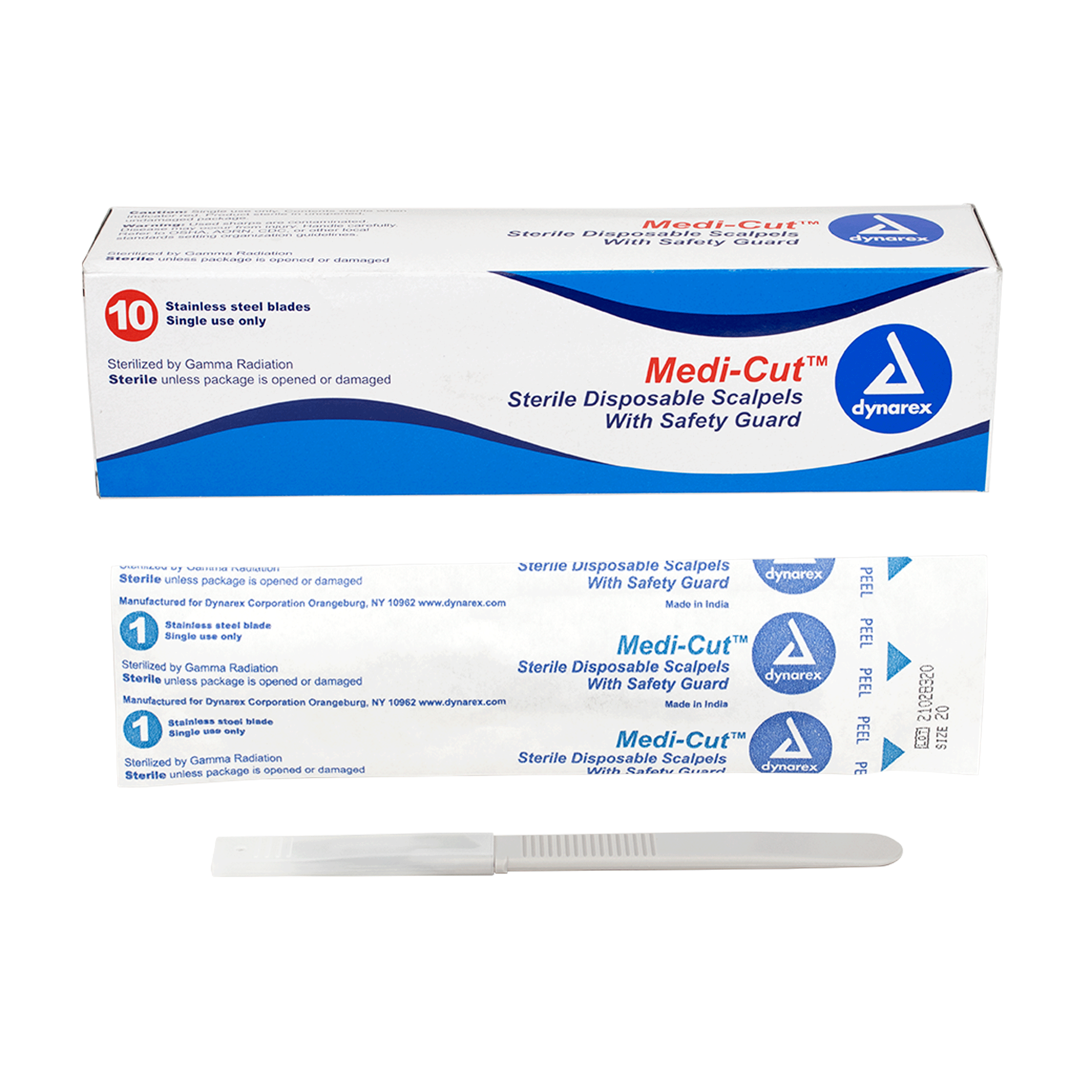 Medi-Cut Scalpels Disposable Sterile #20