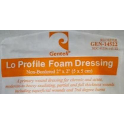 Lo Profile 2″x2″ Dressing (Non Bordered), BOX OF 10