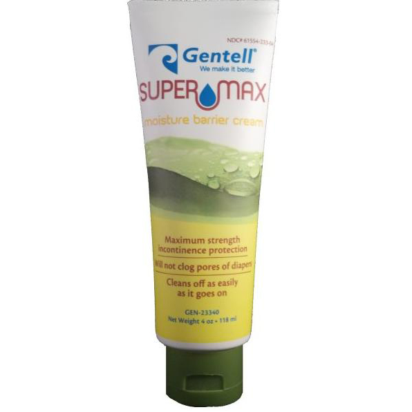 SuperMax Barrier Cream 4oz Tube,CASE OF 12