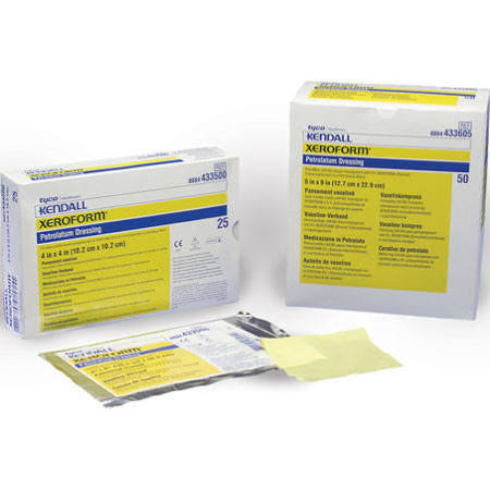 Xeroform Petrolatum Gauze 5″x9″ Dressing, BOX OF 50