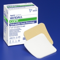 2″x2″ Non-Bordered Square Foam Dressing, CASE OF 100