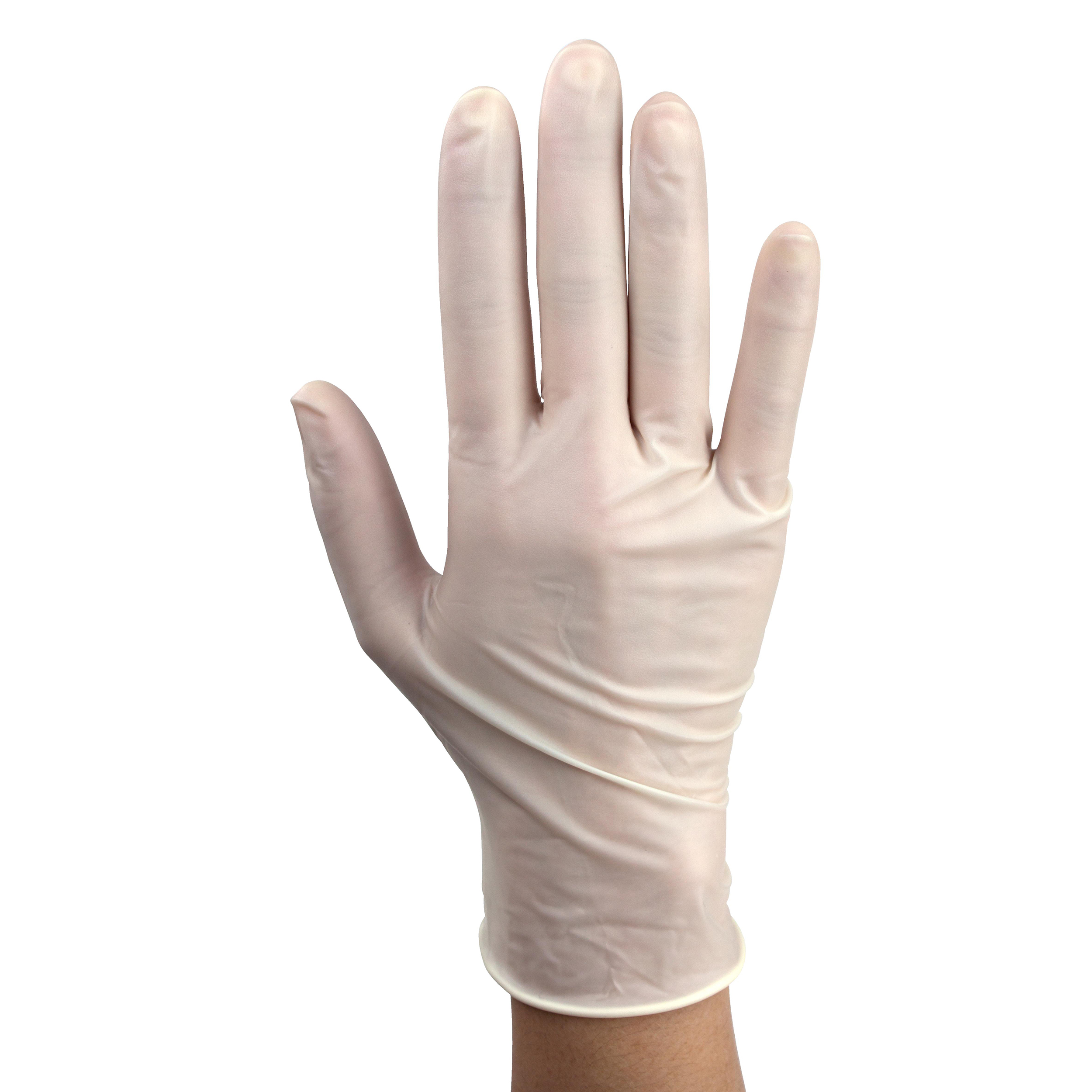 AccuTouch Latex Exam Gloves, Powder-Free – L