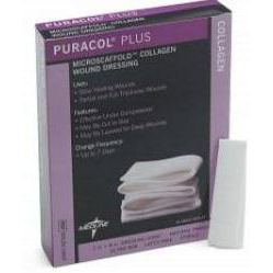 Collagen Dressing Puracol Plus Collagen 1″x8″ Rope,CASE OF 50