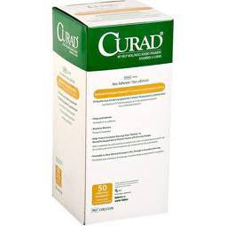 CURAD Sterile Xeroform Gauze, 5″x9″, BOX OF 50