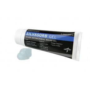 Medline Industries Antimicrobial Wound Gel SilvaSorb Silver 1.5 Oz