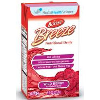 Boost Breeze Wildberry 8oz Drink Supplement,CASE OF 24