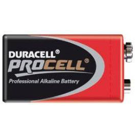Duracell ProCell Batteries, 9 Volt Coppertops, CASE OF 72