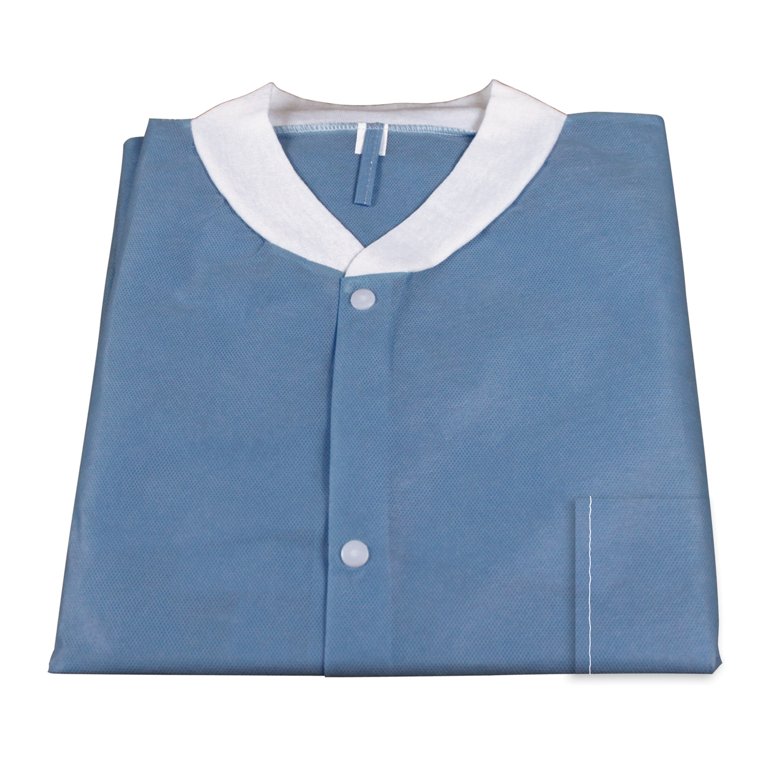 Labjacket W/ Pockets BLUE Large