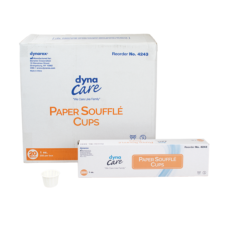 Paper Souffle Cups 1 Oz., (5M)