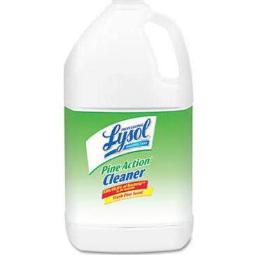 Professional Lysol Disinfectant Pine Action Cleaner, 64 Oz, CASE