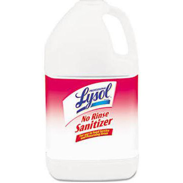 Professional Lysol Brand No Rinse Sanitizer, 64 Oz, CASE OF 4