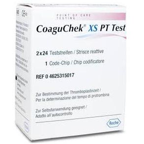 CoaguChek Coagulation Test Strips, BOX OF 48