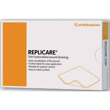 Replicare Hydrocolloid Dressing,6″x6″,Square,BOX OF 5