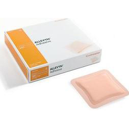Allevyn Foam Dressing Adhesive Pad,5″x5″,Square,BOX OF 10