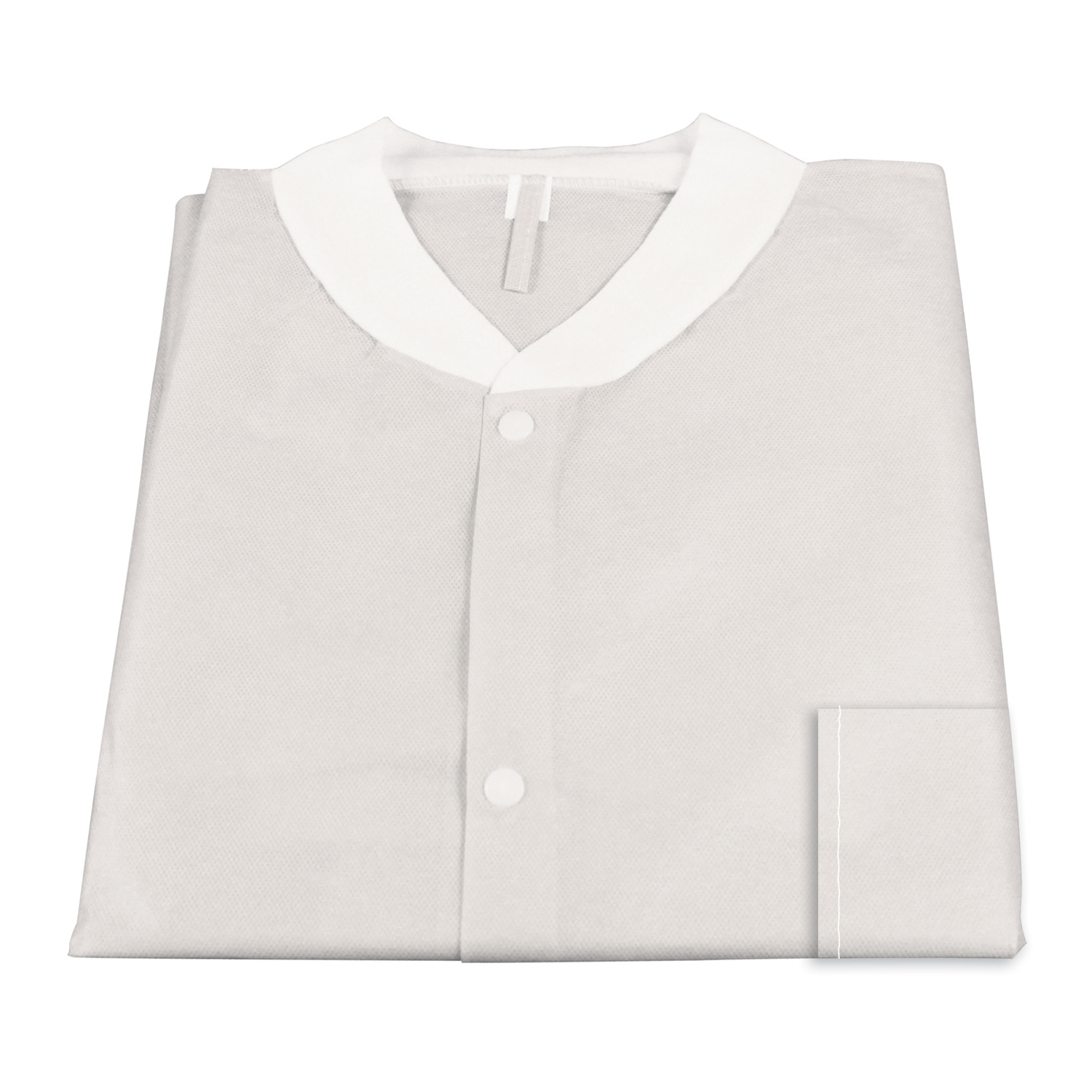 Labjacket W/ Pockets: WHITE 2XL