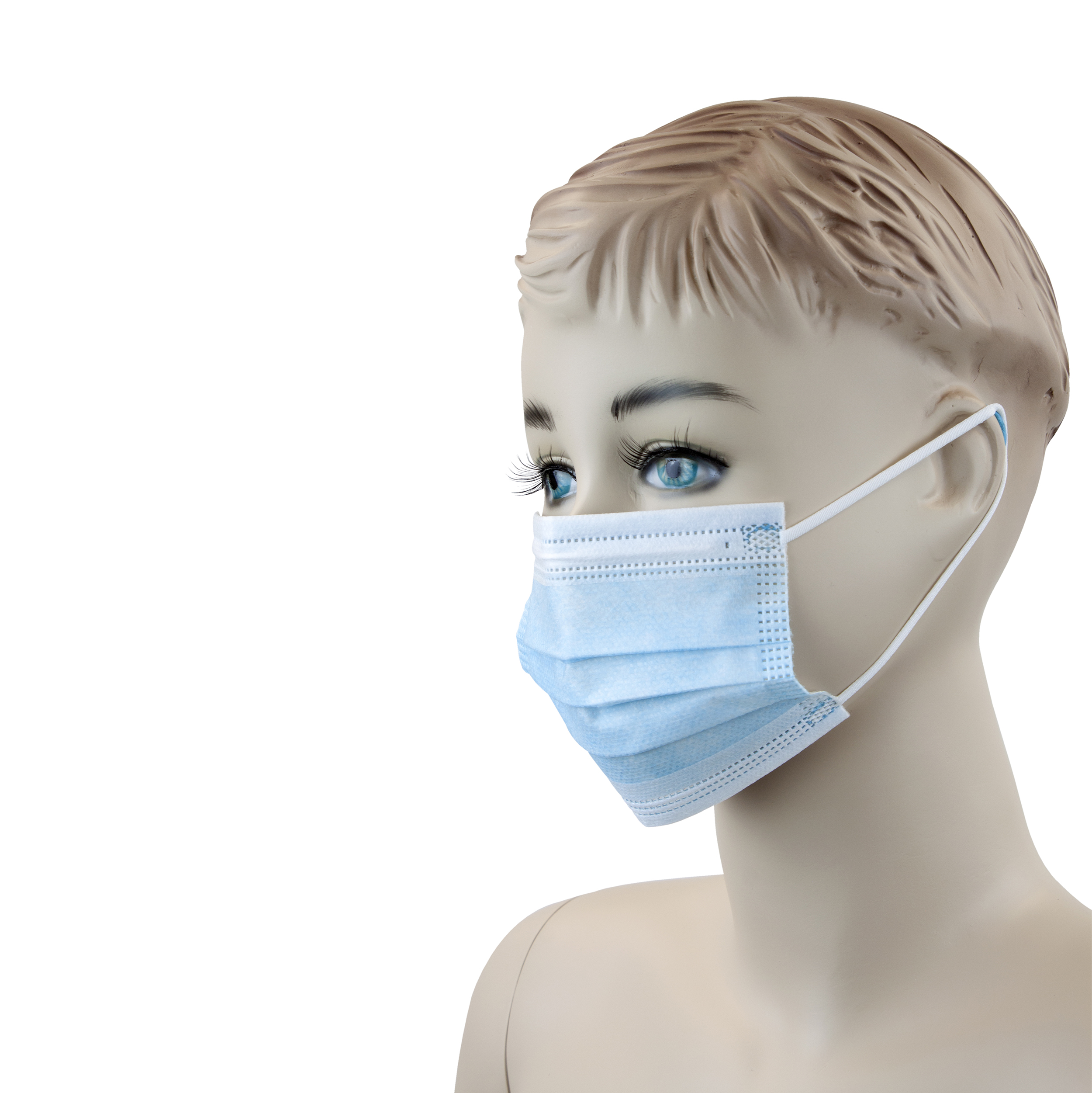 Child Face Masks With Ear Loop – Blue