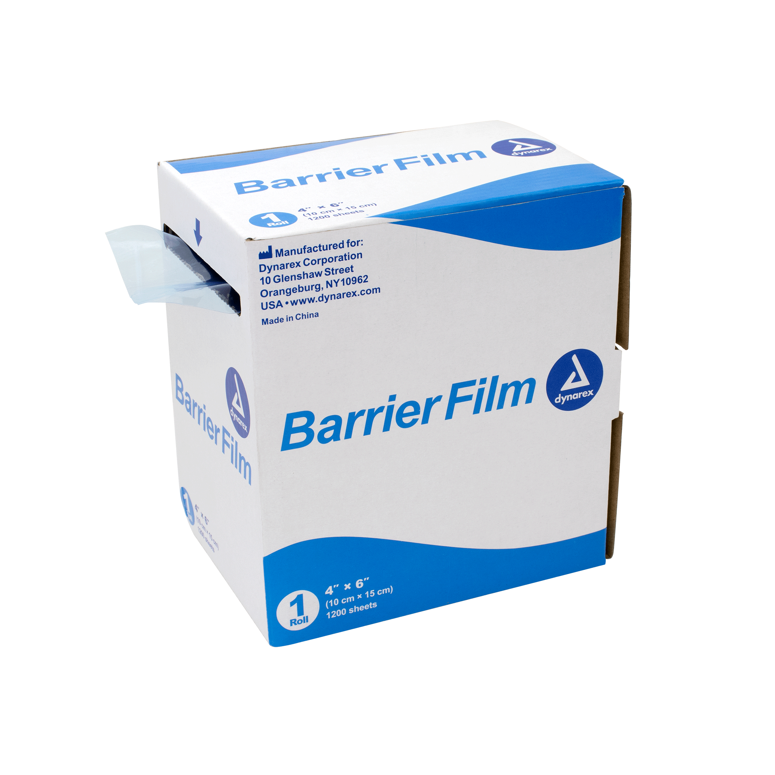 Dental Barrier Film 4″×6″ – Blue